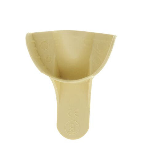 Disposable Impression Trays, Solid Partial, 9, 12/Pkg, Upper Anterior