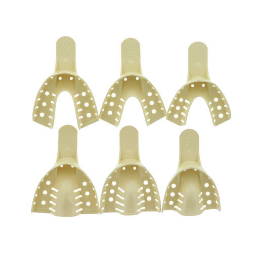 Disposable Impression Trays Perforated Full Assorted, 12 each, 1-6, 72/Pkg.
