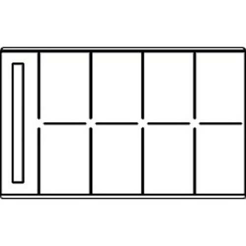 Pocket X-Ray Mounts Clear Pocket, 8V, 100/Pkg.