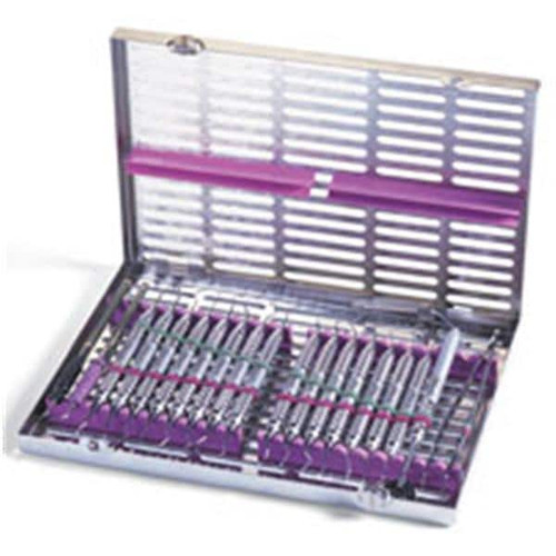 IMS Signature Series Instrument Cassette Stainless Steel Blue 20 Instruments  (IM4208)