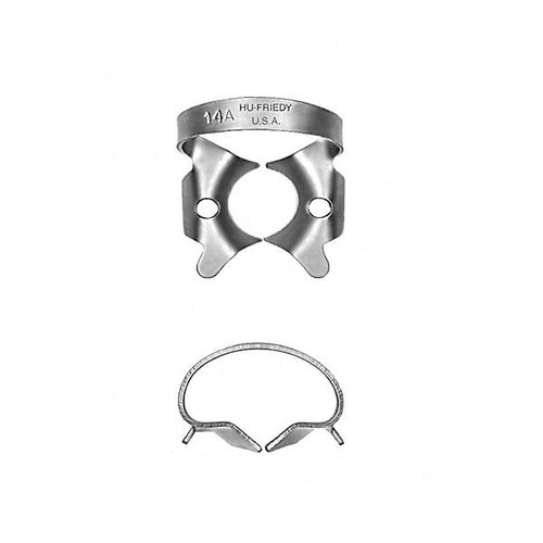 Rubber Dam Clamp Winged Size 14A  (RDCM14A)