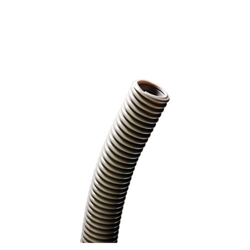 Vacuum Tubing, 2" I.D., Corrugated Gray