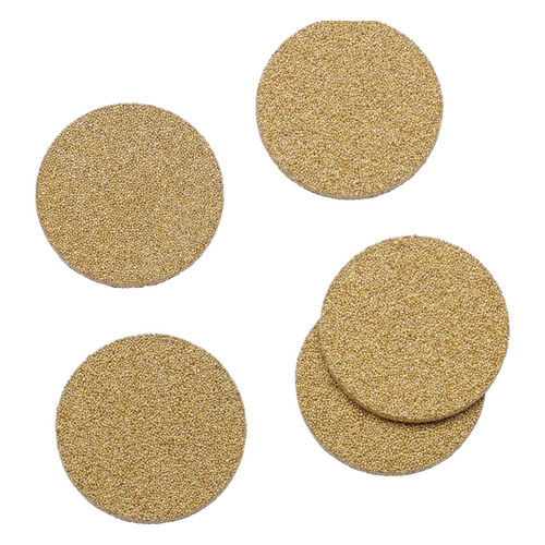 Filter Disc, Bronze, 5/8 O.D. x 1/16, to fit A-dec( R ) Water Filters; Pkg of 5