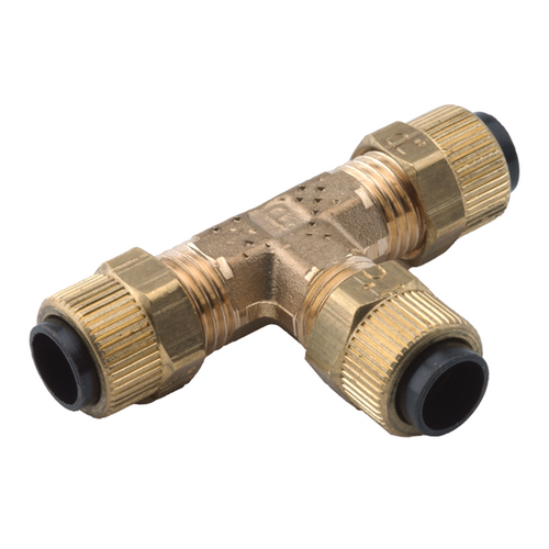 1/4" x 3/8" x 3/8" Poly Tee