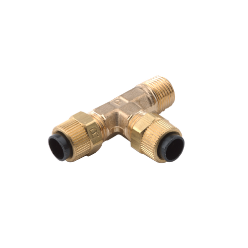1/4" Poly Tee x 1/8" MPT