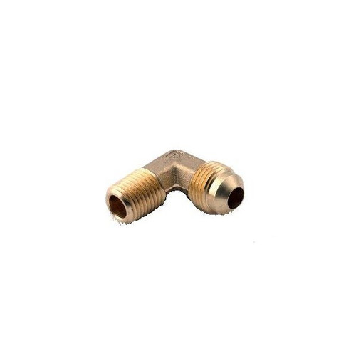 1/4" Flare x 1/8" MPT Elbow Connector