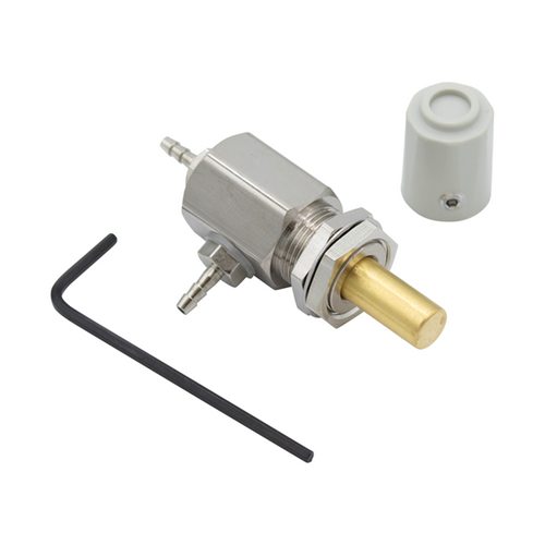 Needle Valve w/Knob, Gray