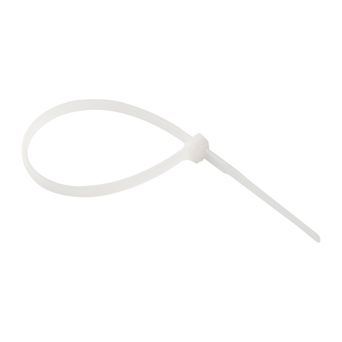 Cable Tie, Adjustable, 8"; Pkg of 10