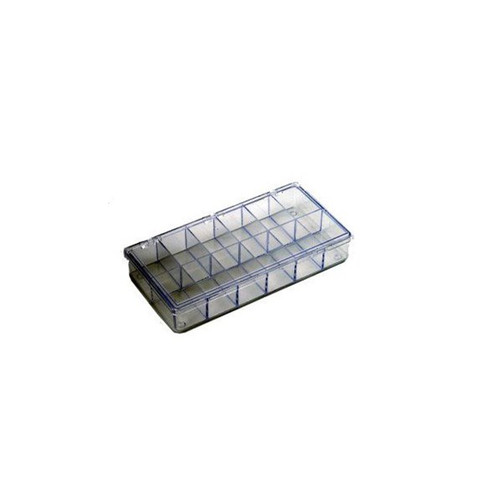 Storage Box, Plastic, 12 Compartment