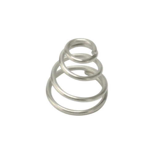 Syringe Button Spring, Conical; Pkg of 10