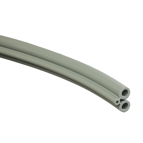 FC Tubing, 3 Hole, Poly Gray
