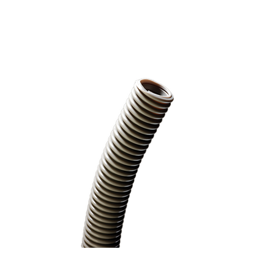 Vacuum Tubing, 1-1/4" I.D., Corrugated Gray