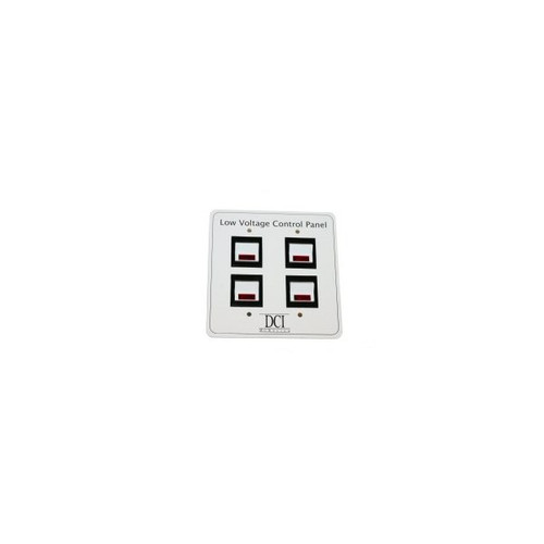 Low Voltage Control Panel, Quad Switch