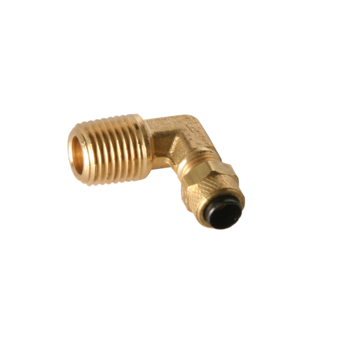 1/4" Poly x 3/8" MPT Elbow