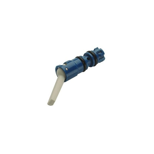 Toggle Valve Replacement Cartridge, On/Off, Side Ported, Momentary, 3-Way, Normally Closed, Blue