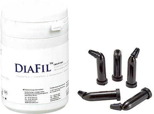 DiaFil Light-Cured Nanohybrid Composites Capsules, 20x0.25g