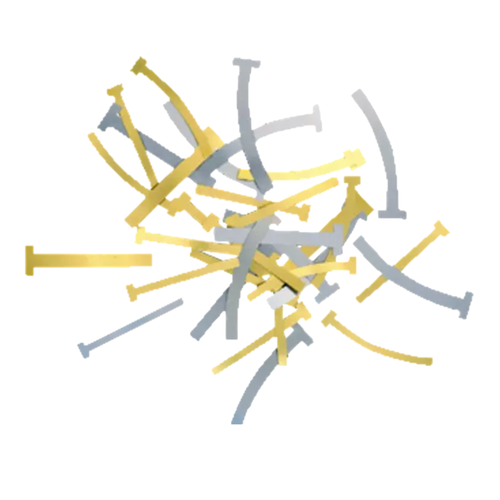 Pulpdent, T-Bands™ Stainless SteelCurved/Narrow Box of 100, BTSC/N