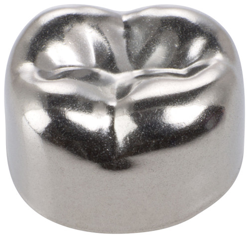 Unitek Stainless Steel Second Permanent Molar Crowns Refills, 5/Pk, LR4 lower right  size 4