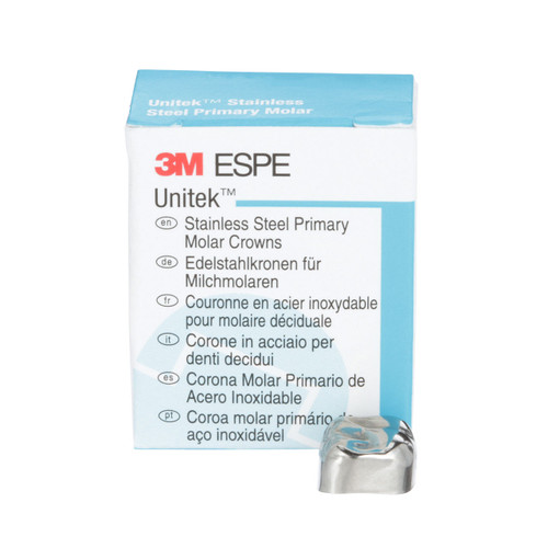 Unitek Stainless Steel Crowns Refills. Second Primary Molars, 5/Pk, UR5  Upper Right Size 5