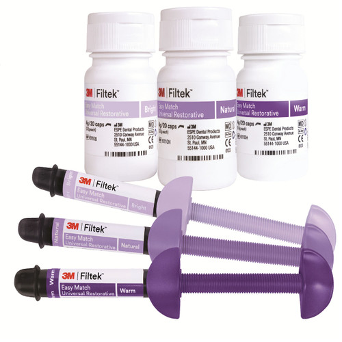 Filtek Easy Match Universal Restorative, 4 g, Syringe, Bright