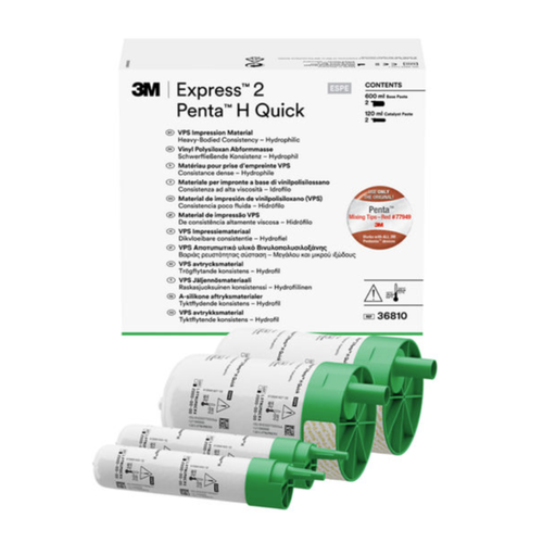 3M-Solventum, 3M™ Express™ 2 Penta™ H Quick VPS Impression Material Refill 36810, 36810
