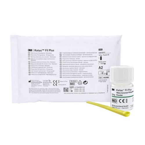 3M-Solventum, 3M™ Ketac™ Fil Plus Glass Ionomer Filling Material, 55280, A2, Powder, 55280