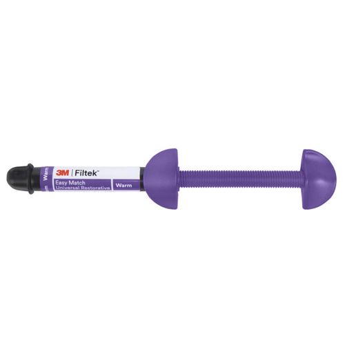 3M-Solventum, 3M Filtek Easy Match Universal Restorative, 6220W, Warm, 4 g, Syringe,1/BAG, 6220W