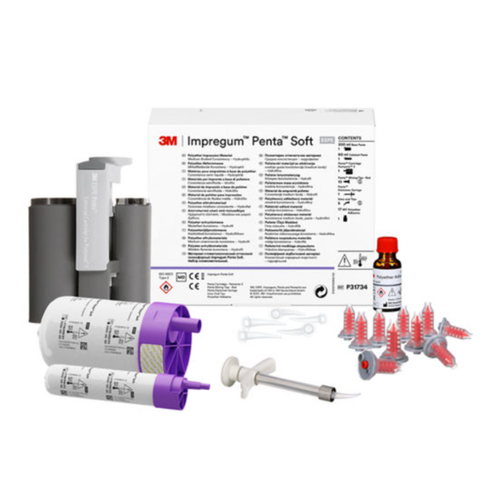 3M-Solventum, 3M Impregum Penta Soft Polyether Impression Material Intro Kit, P31734, Medium Body, P31734