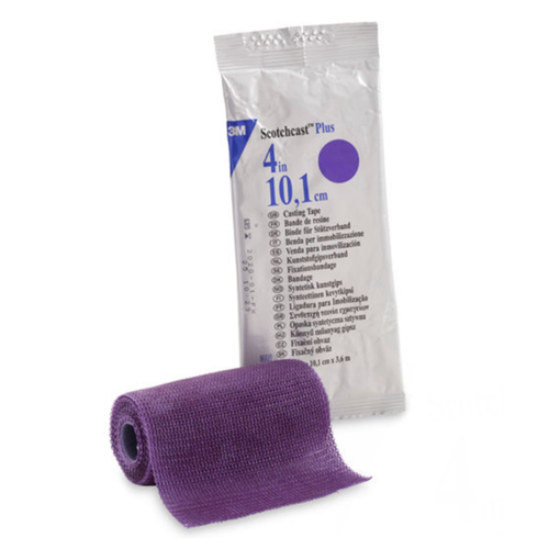 3M-Solventum, Scotchcast Plus Tape Purple 4"x4yd, 82004U