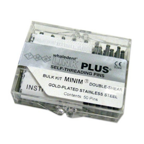 TMS Link Plus Pins Titanium Bulk Kit Minim L-822 Silver 0.021 in 50/Pk