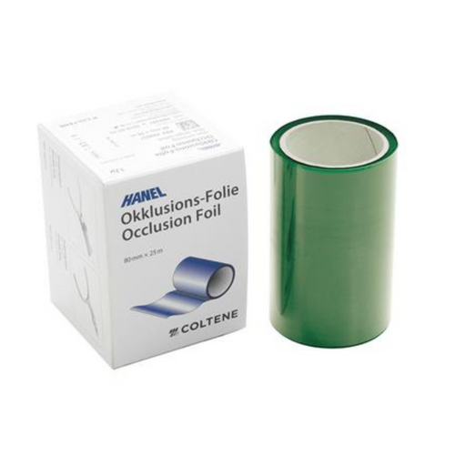 Hanel Articulating Foil Green Single Sided Roll