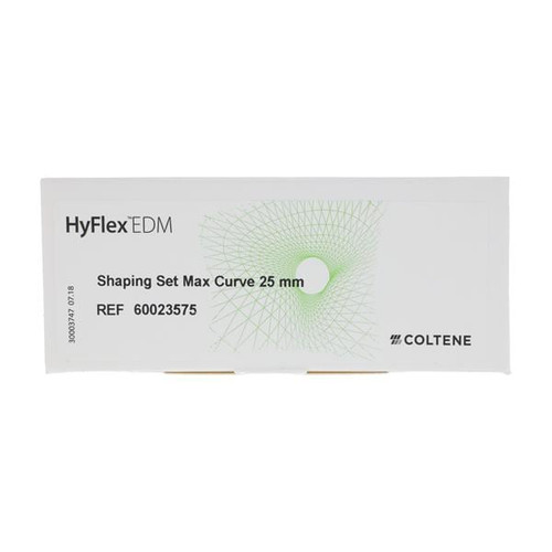 HyFlex EDM NiTi Shaping Set MaxCurve 25mm 3/Pk
