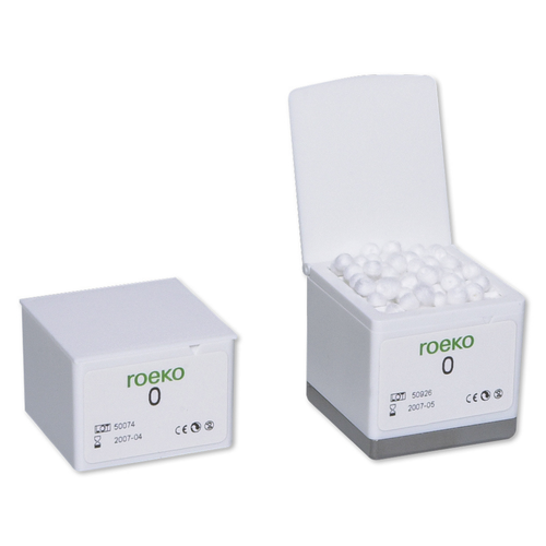 Coltene, Roeko Solomat-N Cotton Pellet Refill - Size 1, 6-Pack, 213111