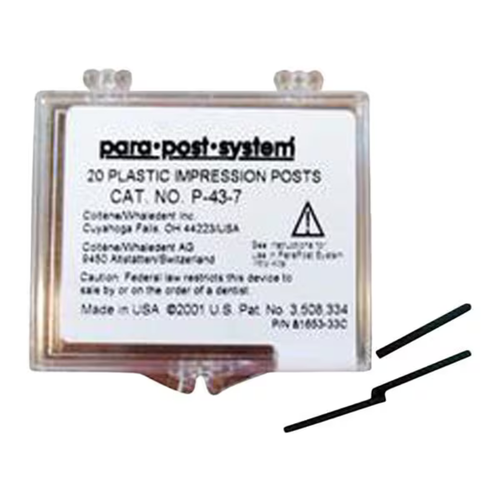 Coltene, ParaPost Plastic Impression Post (.060''/1.50mm), 20 pcs, P436