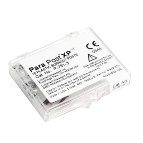 Coltene, #3 Brown ParaPost XP Plastic Lab Burnout Posts Refill 10 pcs, P7513