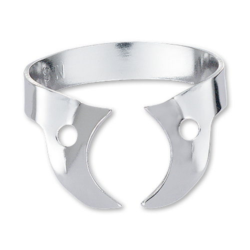 Coltene, HySolate Gloss Finish Wingless Clamp #W14A - Downward Sloped Jaws for Large, Partially Erupted Molar, H02764