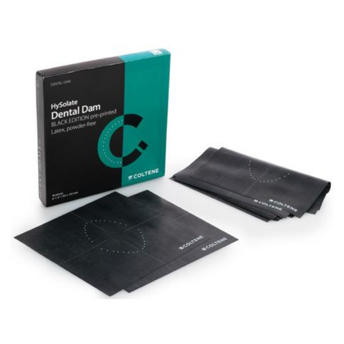 Coltene, Hygenic 6" x 6" Medium Dark Rubber Dental Dam, 360/Pack, H04245