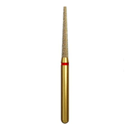 Coltene, Alpen Diamond Burs, 848-016F, Flat End Taper Fine, 5/Pack, 60032167
