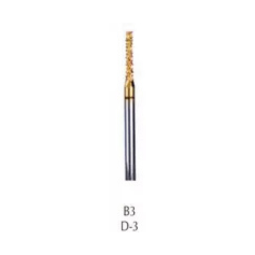 Buffalo Dental, B3, (D-3) TNT-Coated Diamond Cut Regular HP Carbide Bur, B3-GOLD