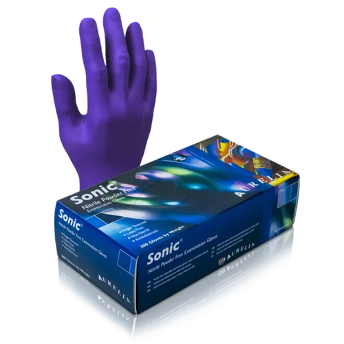 Sonic Nitrile PF Gloves, 300/Box, Small