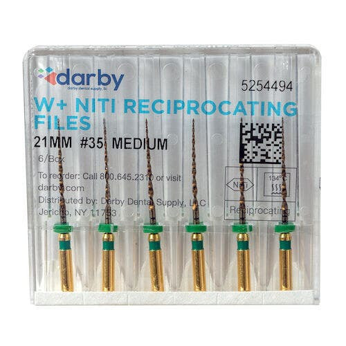 House Brand WV Reciprocating Files, Medium #35, 6/Pkg