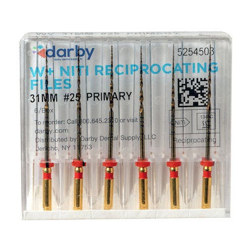 House Brand WV Reciprocating Files, Primary #25, 6/Pkg