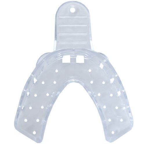 House Brand Clear Impression Trays, #2 Large Lower, 12/Pkg