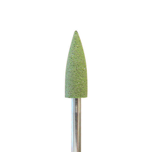 3 Step Denture Acrylic Finish and Polish System, Point 10.0, 6/Box, Medium, HP Shank