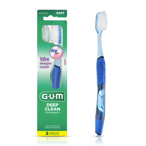 Sunstar, GUM Technique Complete Care 590PH Manual Toothbrush, 590PH