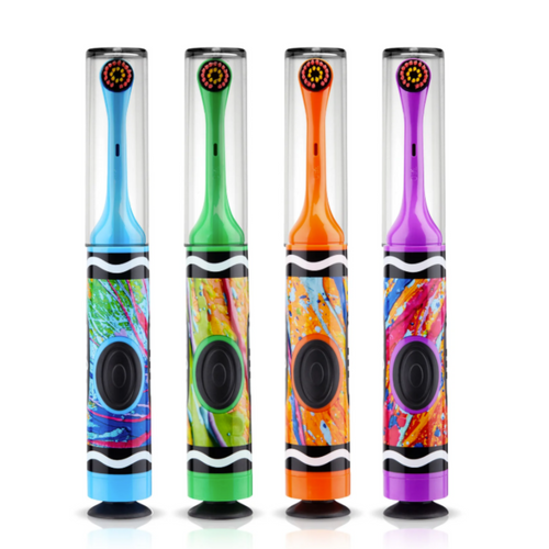 Sunstar, Crayola Battery Power Toothbrush 4/Bx, 2272PQ