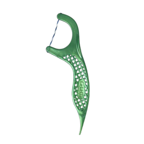 Sunstar, GUM Twisted Mint Flosser Mint Green 3/Package 48/Bx, 828PR