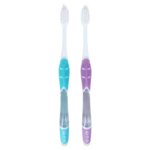 Sunstar, GUM Technique Deep Clean Manual Toothbrush Adult Sensitive Compact 12/Bx, 527TPA1