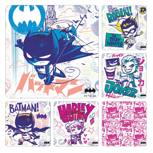 Kids Stickers Batman Anime 100/Box