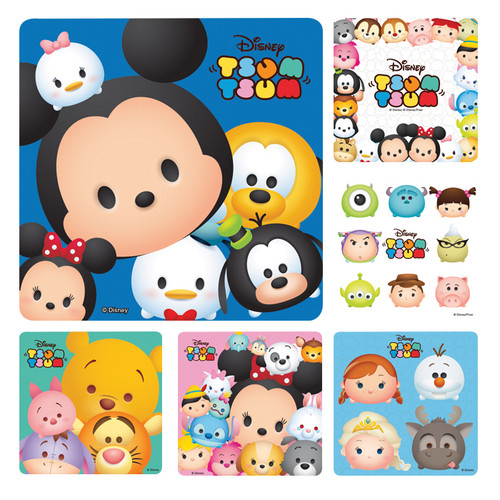 Kids Stickers Disney Tsum 100/Box